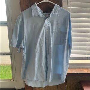 Men's Light Blue Short Sleeve Shirt